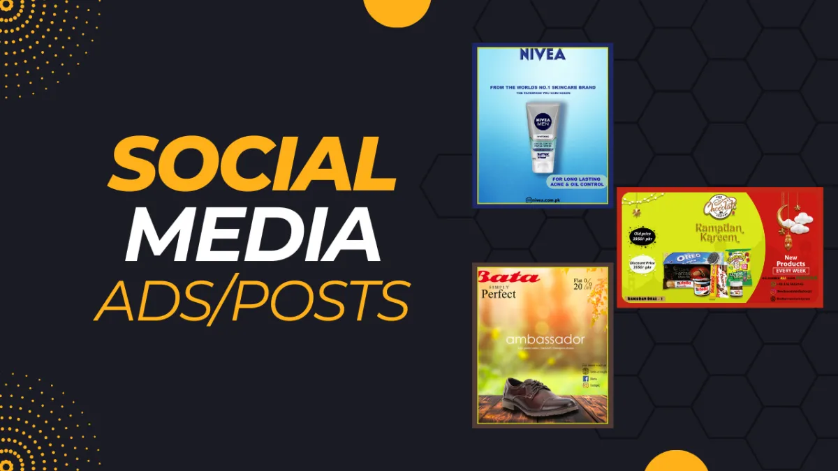 Design High Quality Social Media Ads / posts