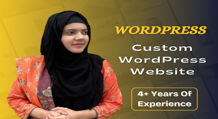 You'll get conversion focused wordpress landing page or single page website