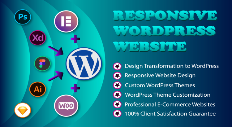 I will create an SEO optimized, responsive WordPress website