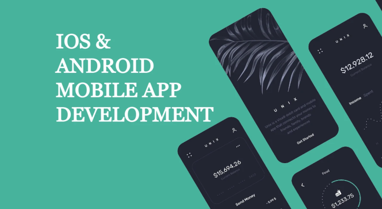 I can design and develop android and iOS app  for your business.