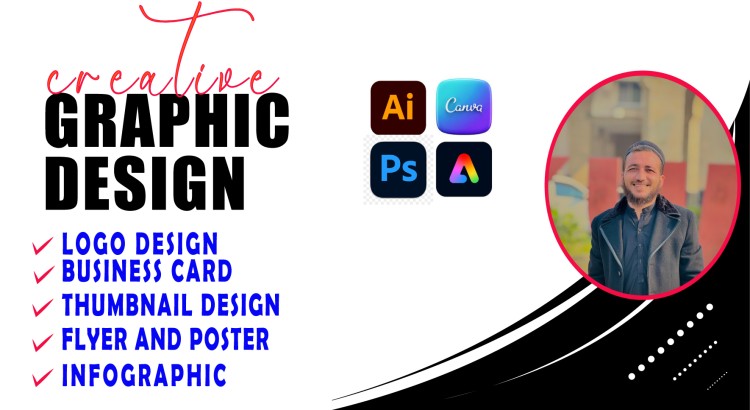 I will be your graphic designer for any design project. I am create logo youtube thumbnail.