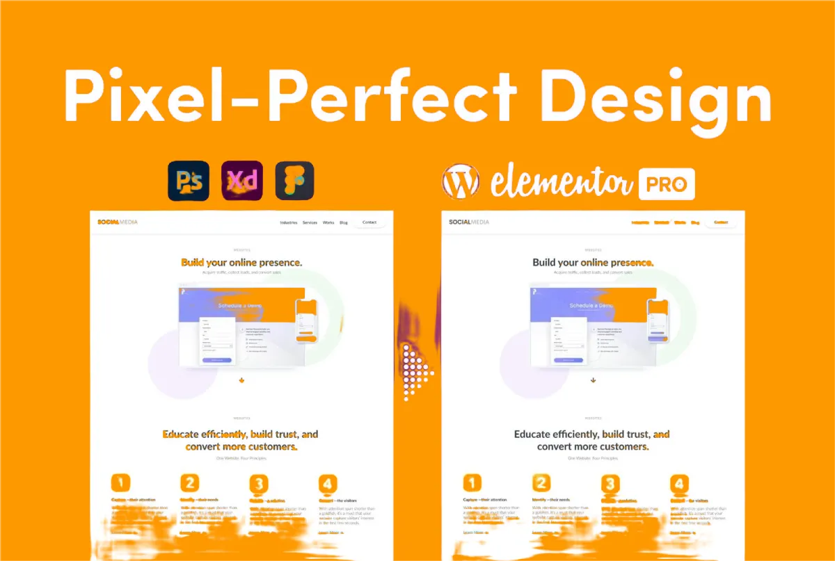 I will convert sketch, figma, xd, psd, to wordpress elementor