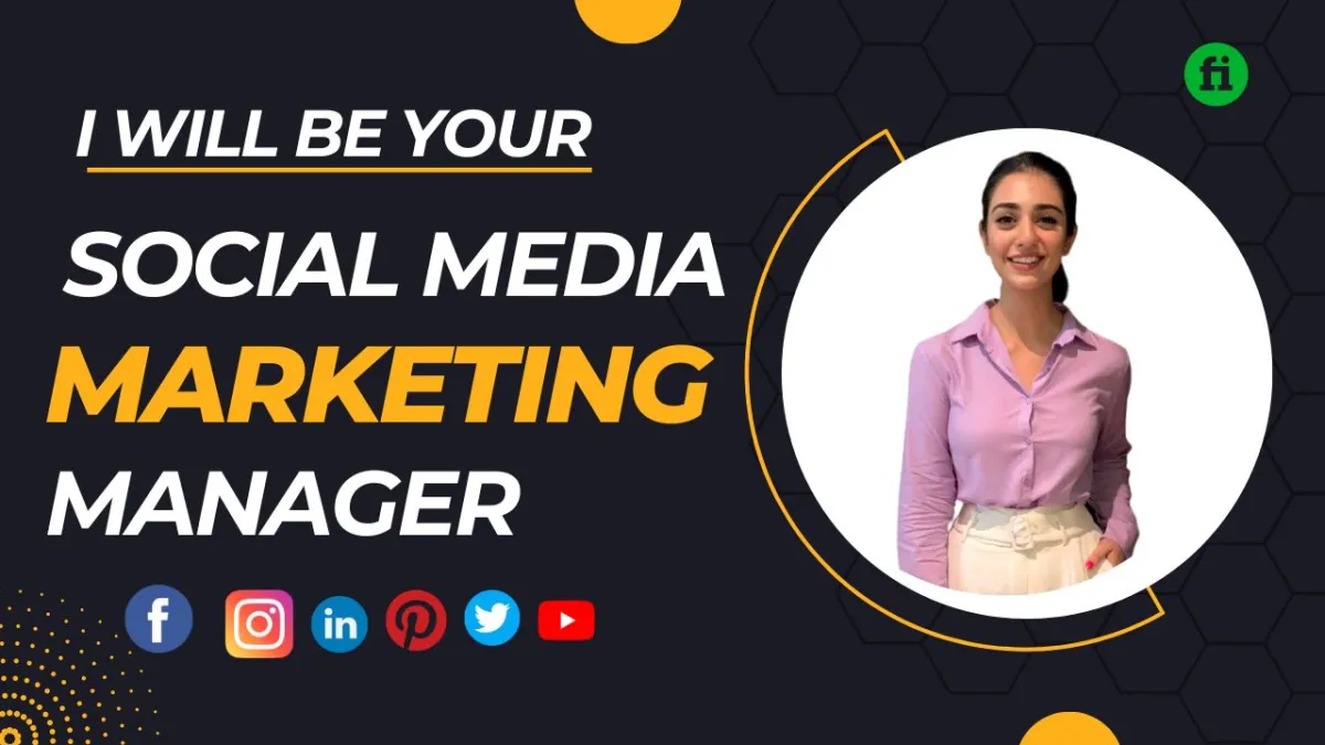 be your social media marketing manager and content creator