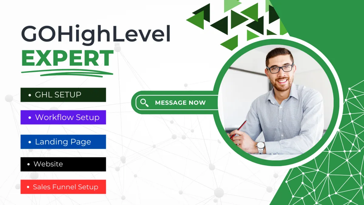 do Landing Page for you on GoHighLevel Sales Funnel