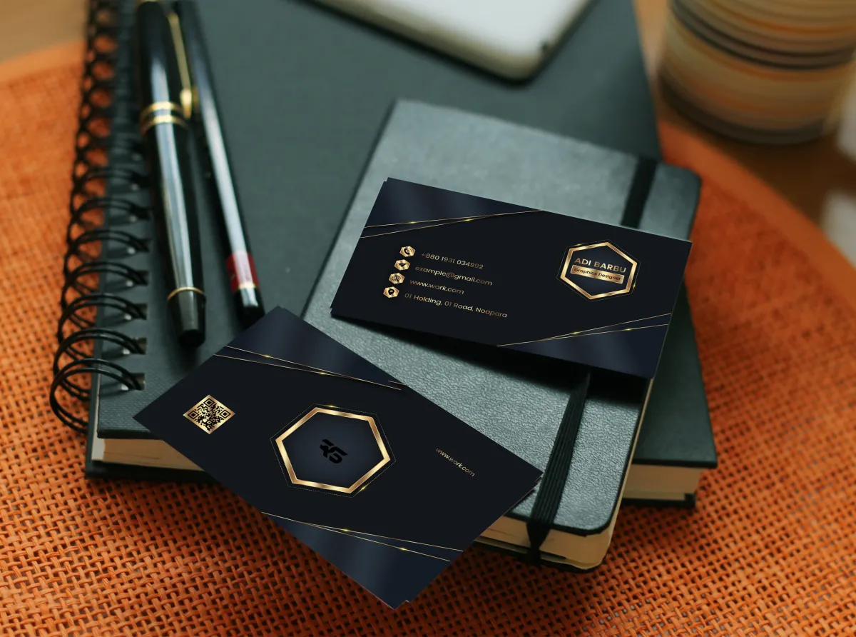 do design professional business card