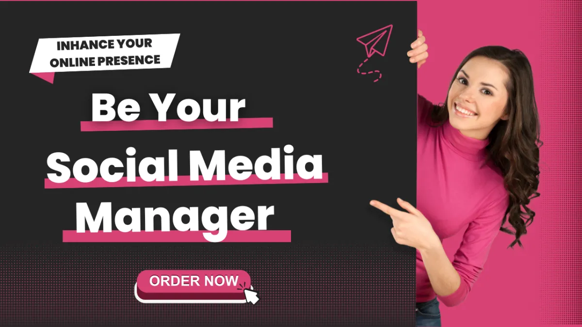 be your social media manager and content creator