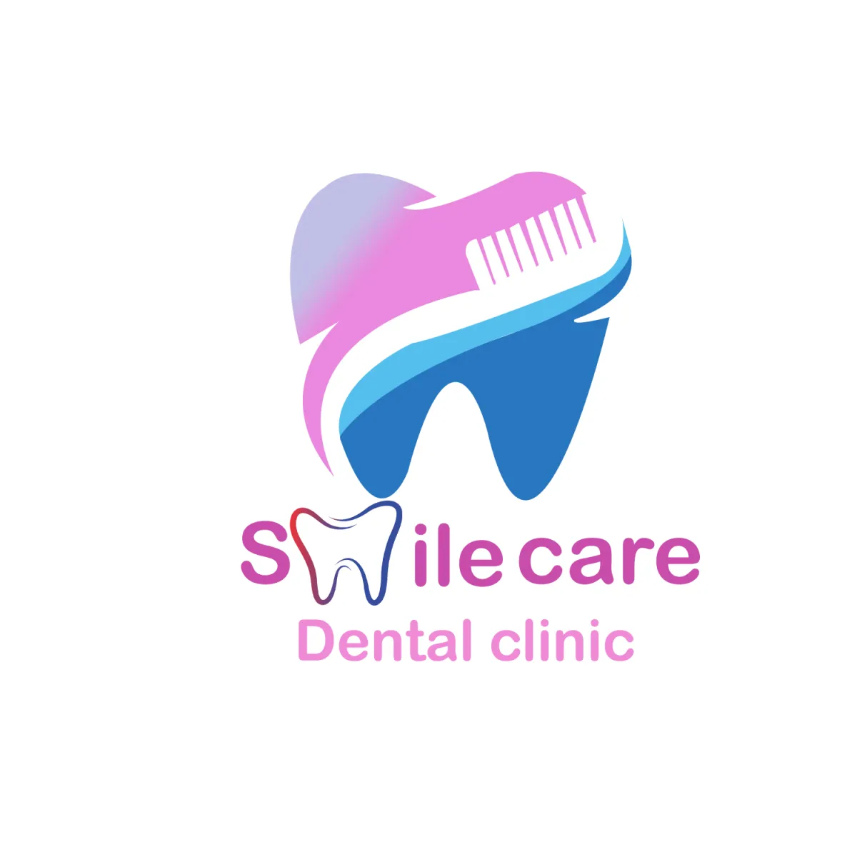 design modern dentist and dental clinic logo