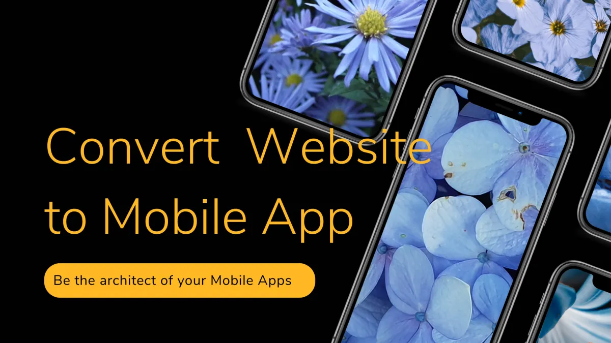 I will convert your website into a WebView Android App