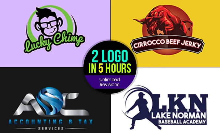 create custom stunning business logo design