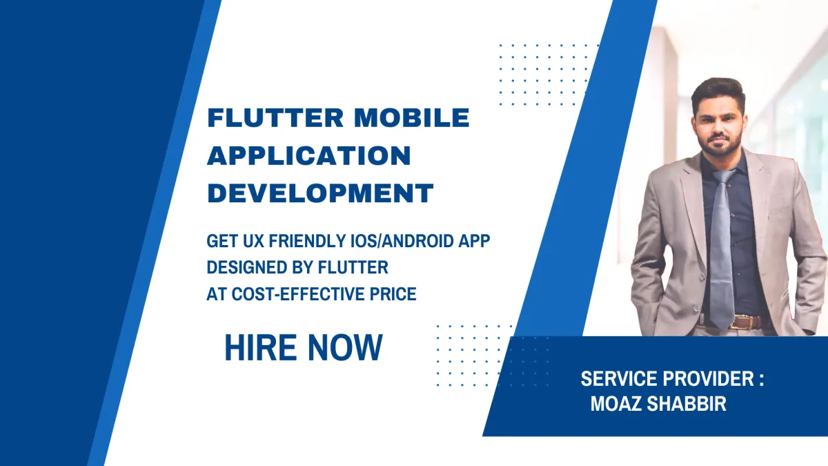 You will get Flutter App Development/ Flutter Dart/Flutter Firebase both iOS/Android