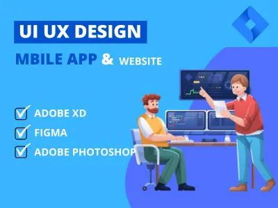 I will design creative mobile app UI UX for IOS and android