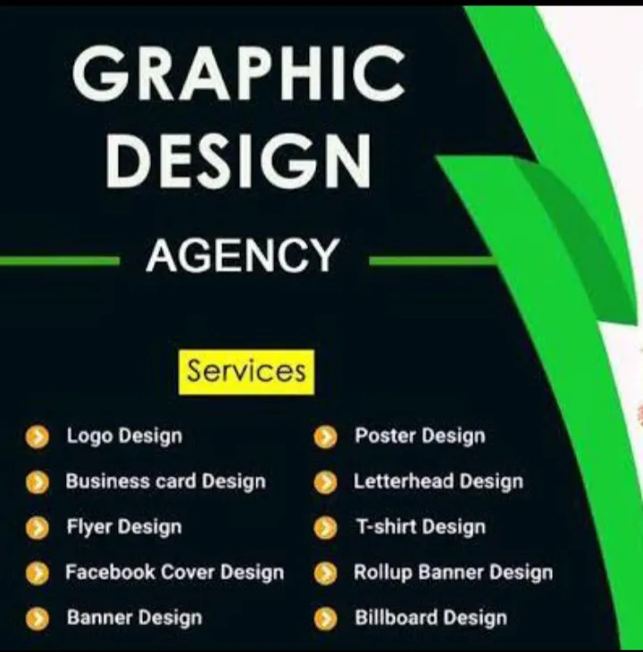 Create professional graphic design for you today. 