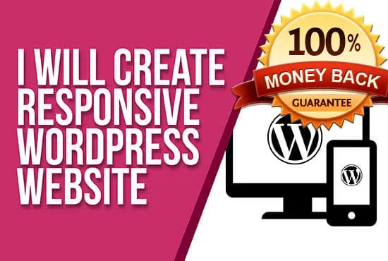 develop custom responsive WordPress website design or blog design & clone website to WordPress