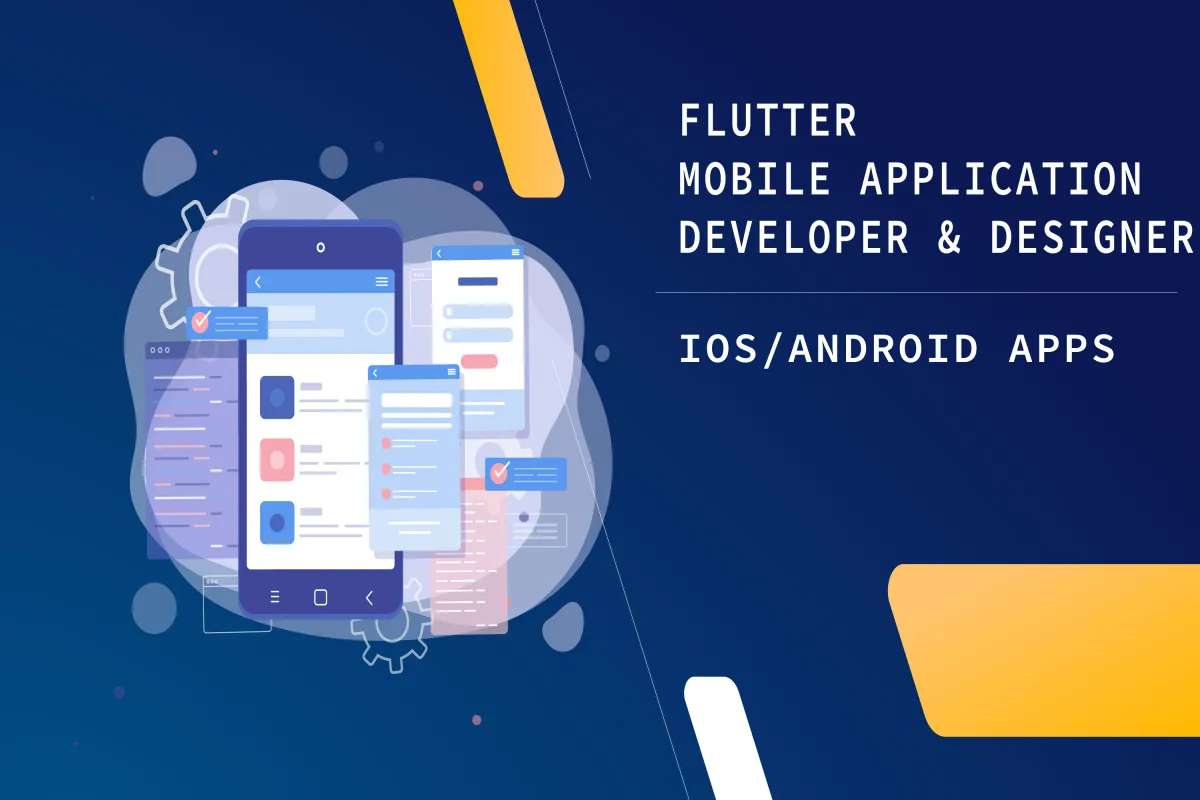 You will get Flutter App Development/ Flutter Dart/Flutter Firebase both iOS/Android