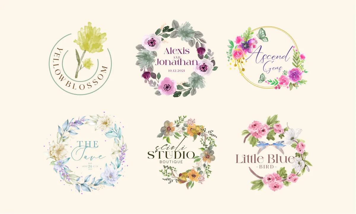 design hand_drawn vintage, boho logos with unlimited revisions