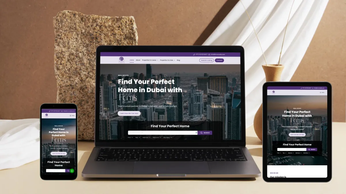 Get a professional, conversion-focused real estate website