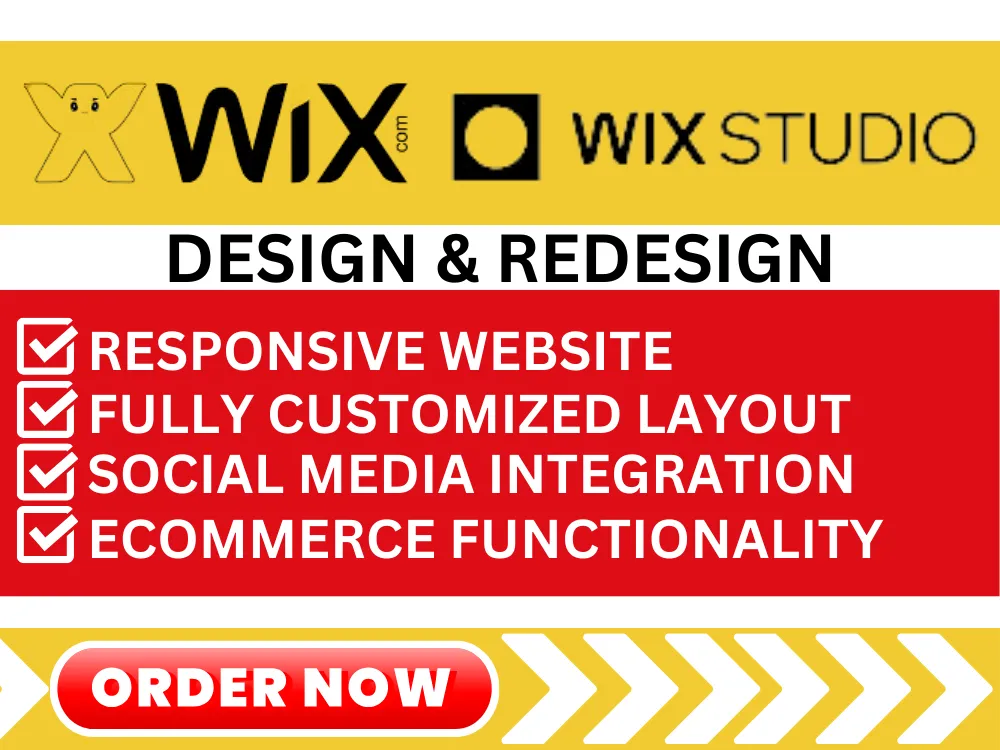 design wix website redesign wix website design wix studio