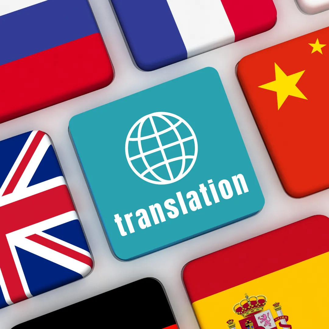 Translating from English to French or French to English 