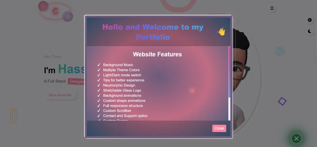 create modern responsive website design using HTML, CSS, JS