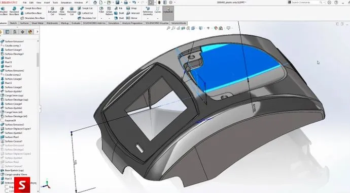 design and manufacture industrial products using solidworks modeling and CAM