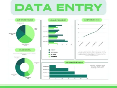 Excel Data Entry, MS Word Typing Formatting, Convert PDF to Excel, Product Listing