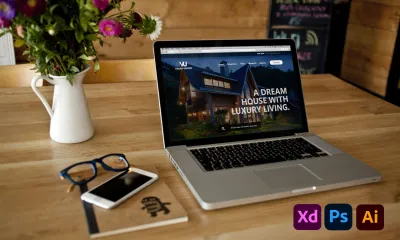 design a landing page on adobe xd or figma that will boost your business or sales