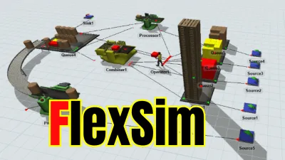 Do Simulation using FlexSim Simulation Software 