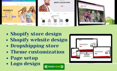 do shopify website development, designing and shopify store expert