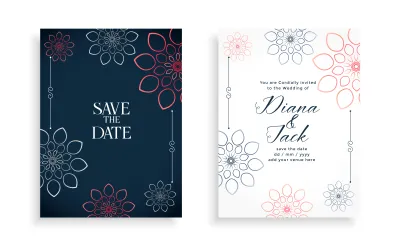 design wedding, birthday, party, or any invitation card