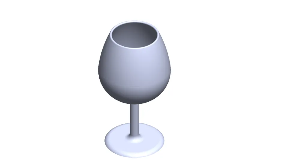 Wine Glass Render