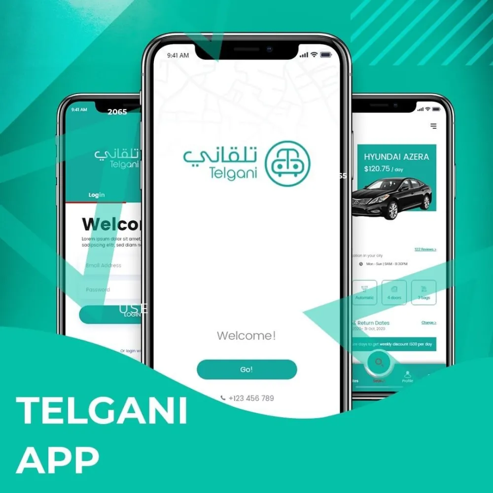 UI Design for Telgani app V.1