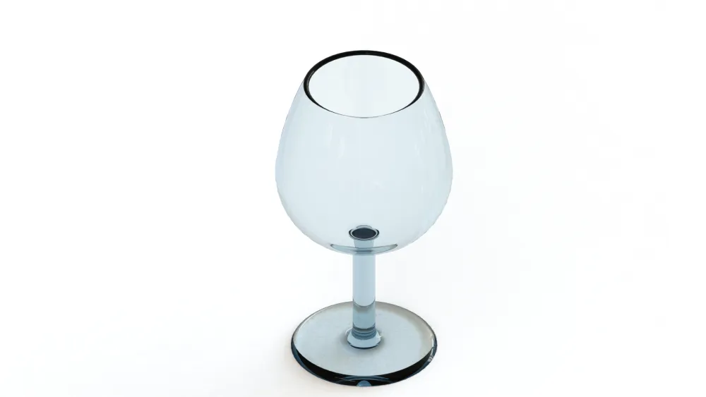 Wine Glass Render