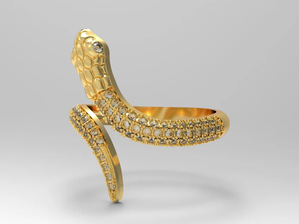 design 3D jewelry models using Rhino 3D and 4K renders